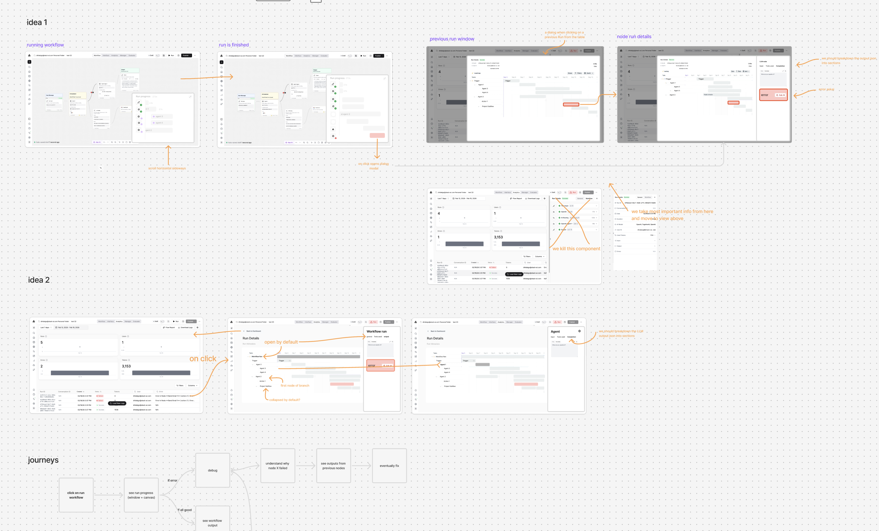 Design ideation with PM and engineering