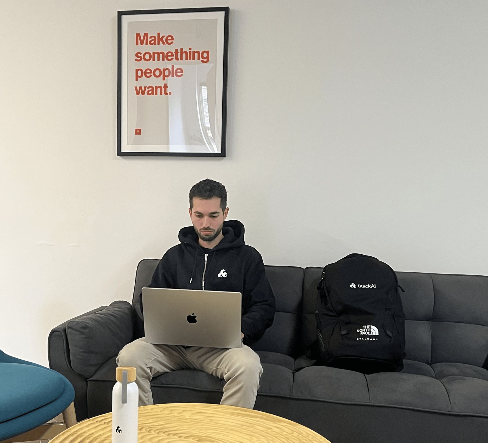 David with the StackAI team in San Francisco